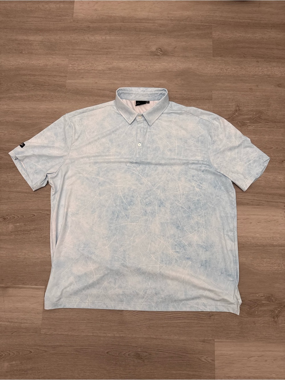 Sunday Swagger 3XL golf polo light blue stone washed esc